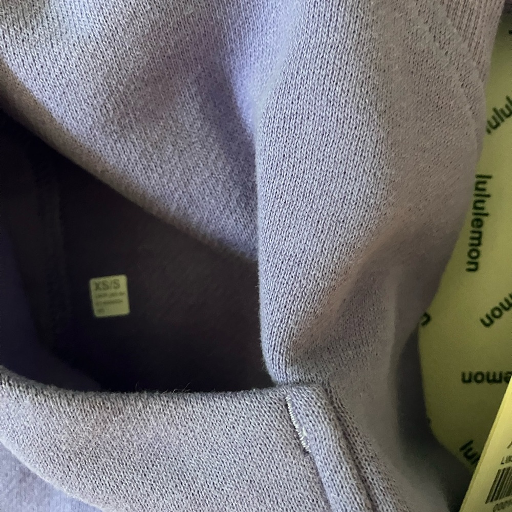 NWT Lululemon Scuba Oversized Funnel Neck, XS/S, Dark Lavender - Picture 7 of 8